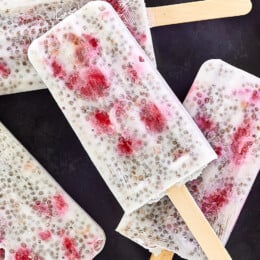 Chia Seed Pudding Popsicles