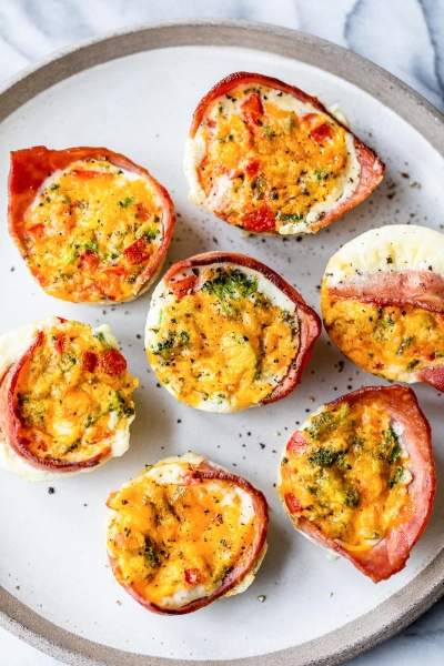 High Protein Egg White Muffins (Great for Meal Prep!)