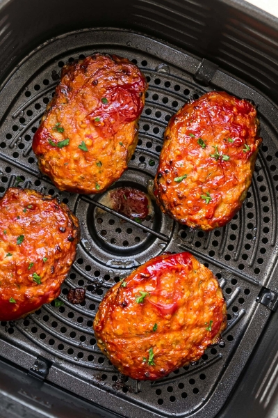 Air Fryer Turkey Meatloaf