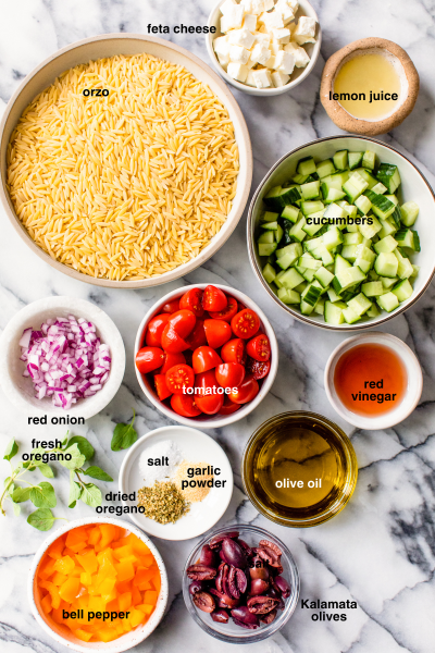 Greek Orzo Salad