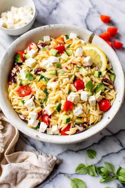 Greek Orzo Salad