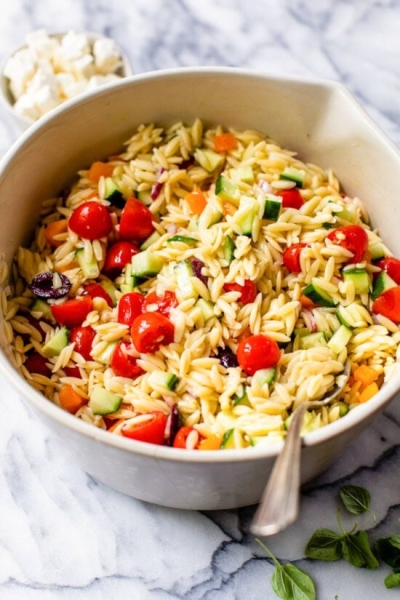 Greek Orzo Salad