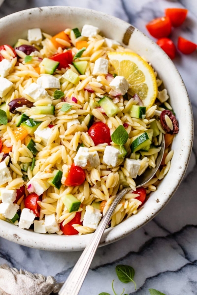 Greek Orzo Salad