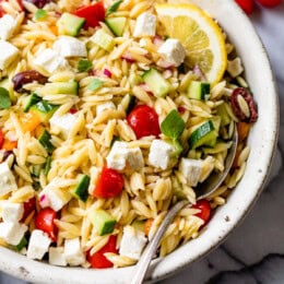 Greek Orzo Salad