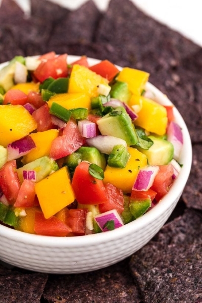 Avocado and Mango Salsa