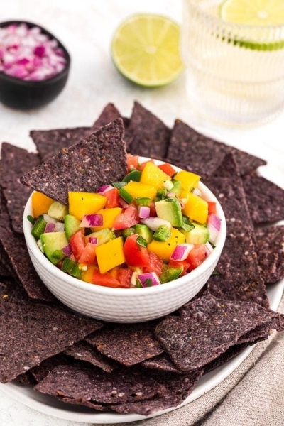 Avocado and Mango Salsa