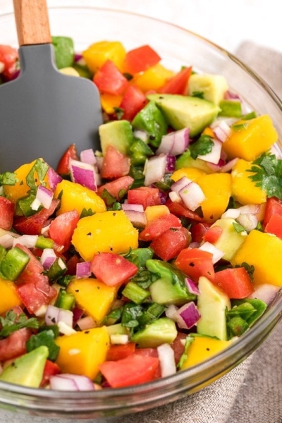 Avocado and Mango Salsa