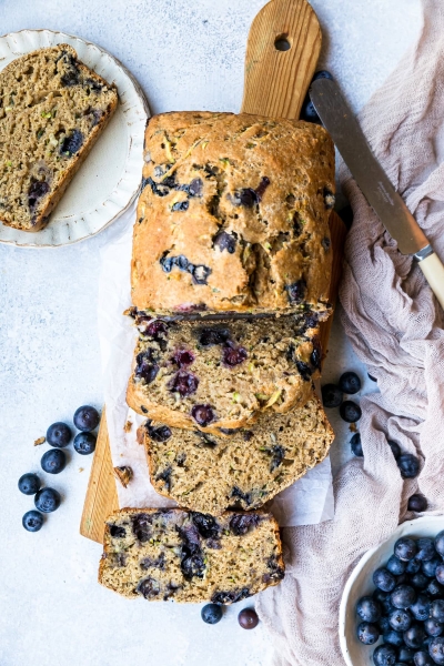 Blueberry Zucchini Bread