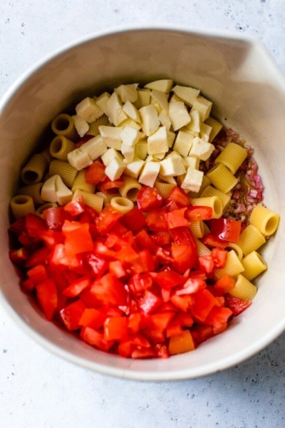 Bruschetta Pasta Salad