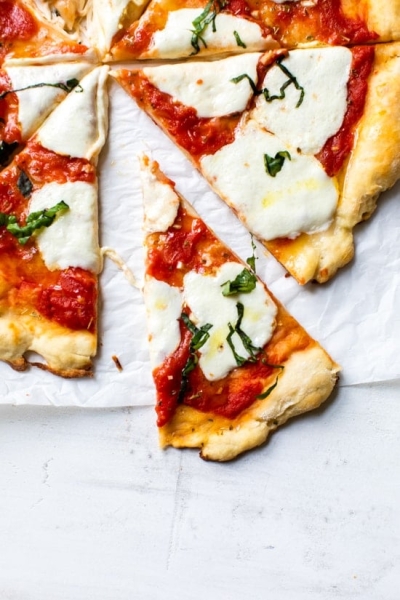 Easy Margherita Pizza Recipe (No-Yeast) - Skinnytaste