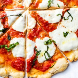 Easy Margherita Pizza Recipe (No-Yeast) - Skinnytaste