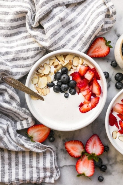 High Protein Whipped Cottage Cheese Bowls