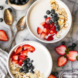 High Protein Whipped Cottage Cheese Bowls