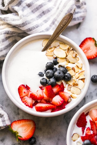 High Protein Whipped Cottage Cheese Bowls