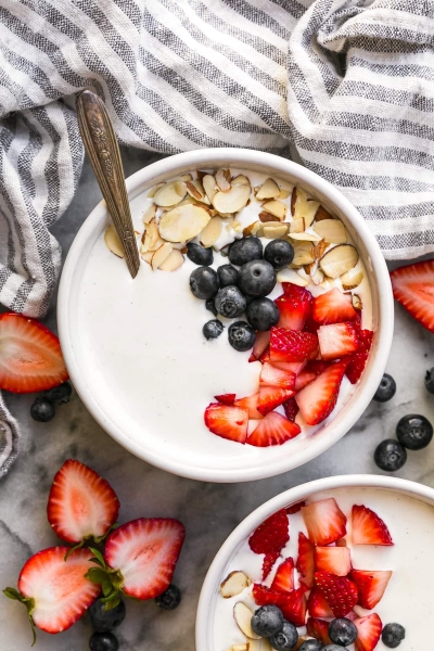 High Protein Whipped Cottage Cheese Bowls