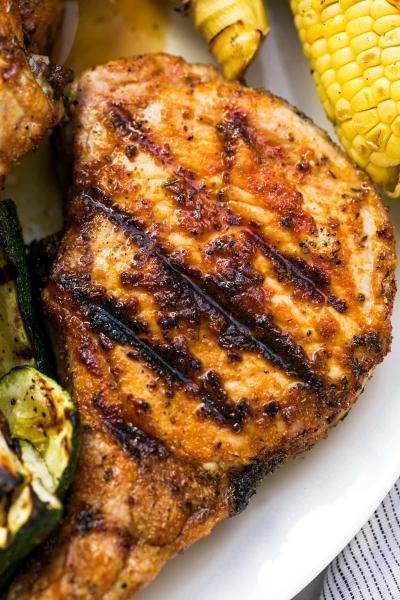 Juicy Grilled Pork Chops