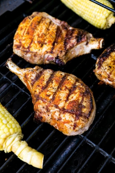 Juicy Grilled Pork Chops