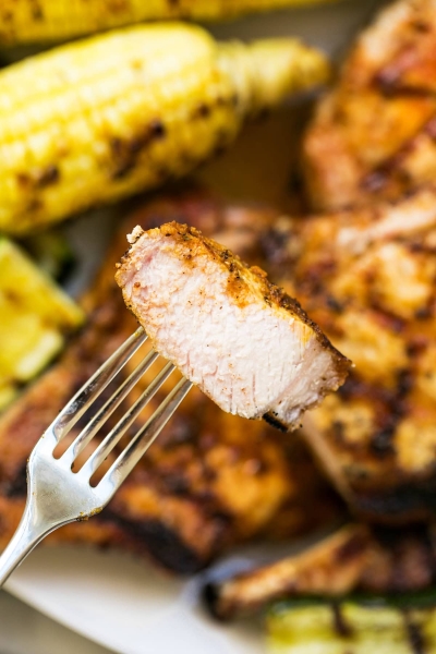 Juicy Grilled Pork Chops