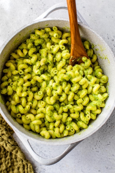 Pasta with Creamy Zucchini Sauce