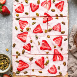 Strawberry Yogurt Bark