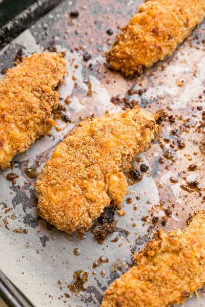 Pretzel Crusted Chicken Tenders