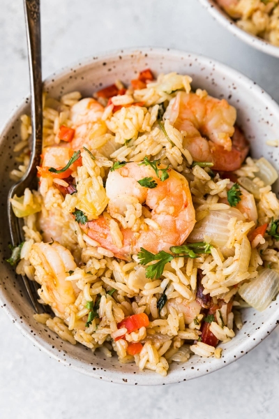 Shrimp and Rice (Arroz Con Camarones)