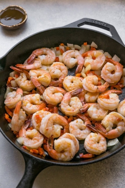 Shrimp and Rice (Arroz Con Camarones)