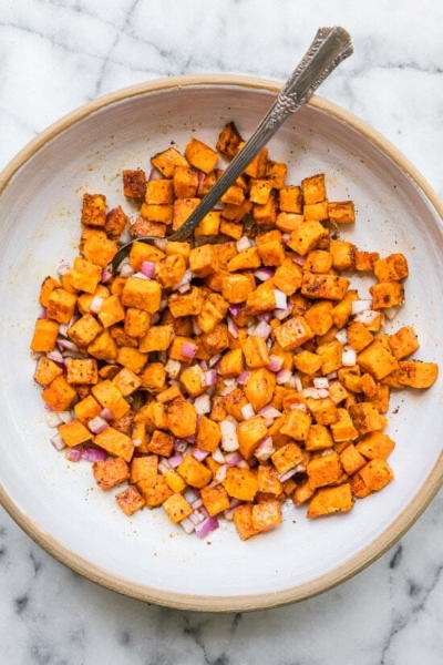 Sweet Potato Salad with Avocado