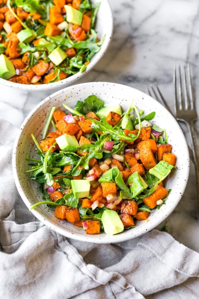 Sweet Potato Salad with Avocado