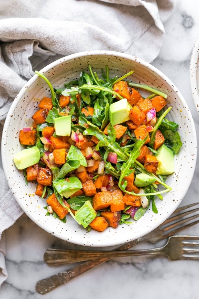 Sweet Potato Salad with Avocado