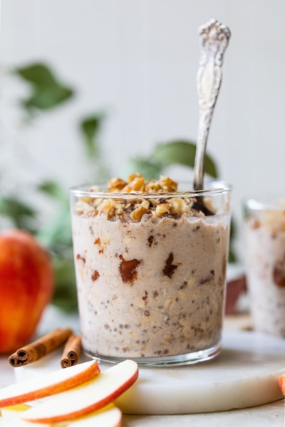 Apple Pie Overnight Oats