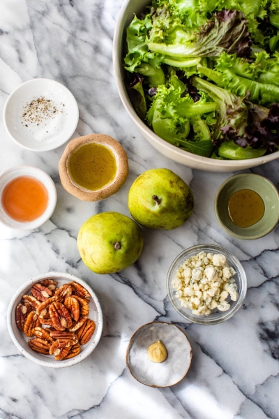 Autumn Salad with Pears