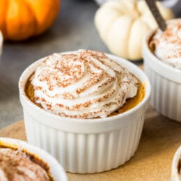 Crustless Pumpkin Pie