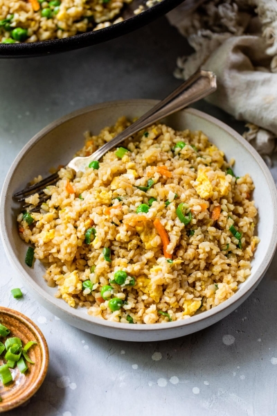 Fried Brown Rice