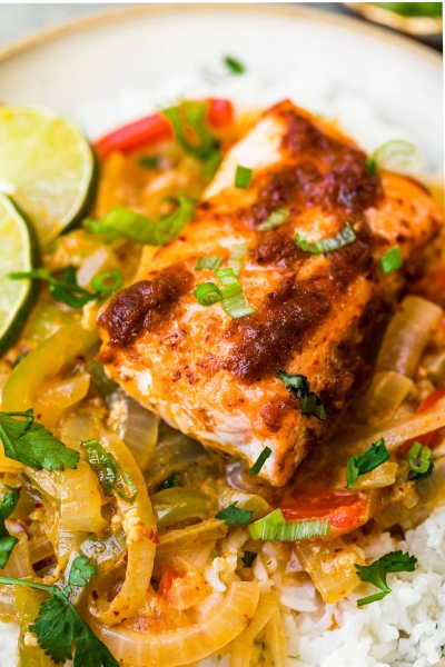 Red Curry Salmon