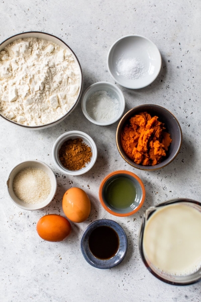 Easy Pumpkin Pancake Muffins