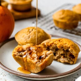 Easy Pumpkin Pancake Muffins