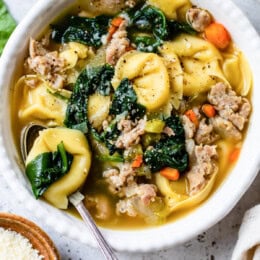 Sausage Tortellini Soup