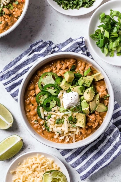 White Bean Turkey Chili Recipe