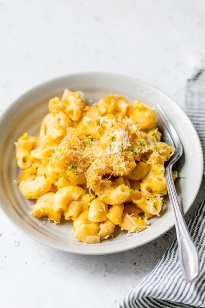 Butternut Squash Mac and Cheese