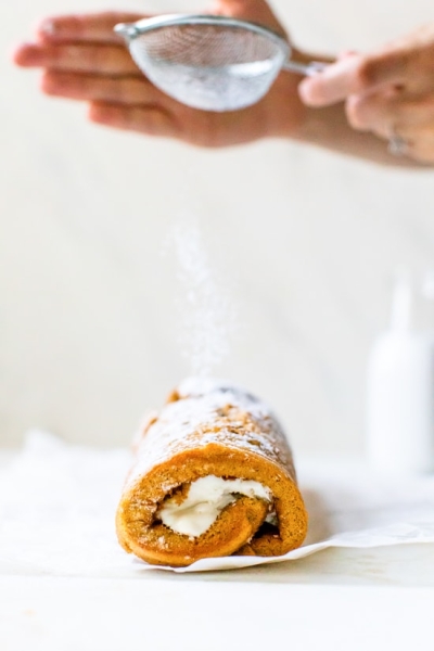 Classic Pumpkin Roll - Perfect for the Holidays!