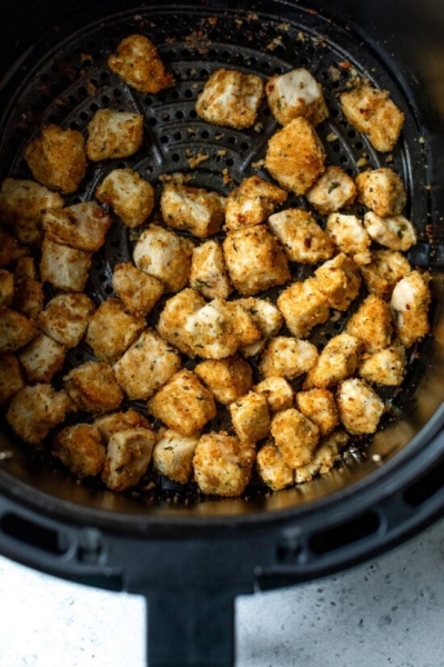 Air Fryer Breaded Chicken Breast Bites