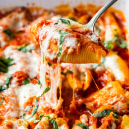 Cottage Cheese Stuffed Shells