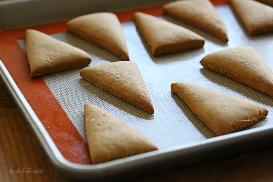 Gingerbread Christmas Tree Cookies