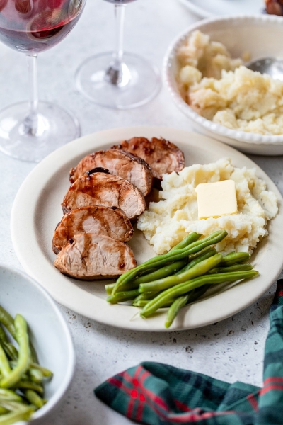 Pork Tenderloin with Cherry Sauce