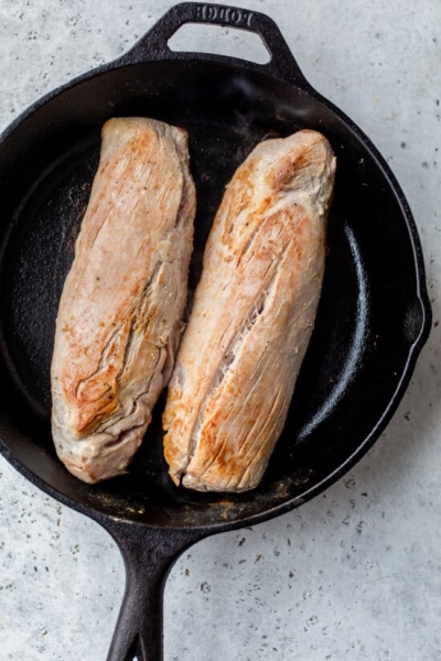 Pork Tenderloin with Cherry Sauce