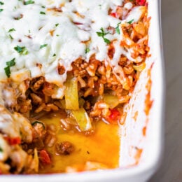 Stuffed Cabbage Casserole