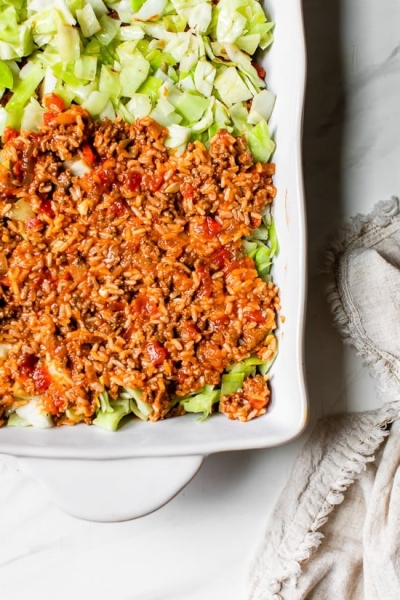 Stuffed Cabbage Casserole