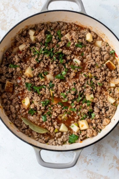 Carne Molida (Puerto Rican Picadillo)