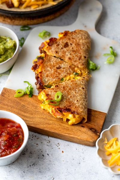 High-Protein Breakfast Quesadilla